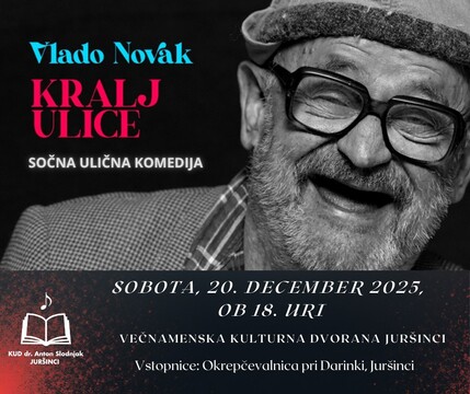 Vlado Novak KRALJ ULICE_plakat